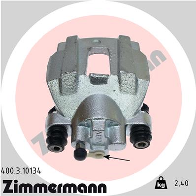 ZIMMERMANN 400.3.10134 Pinza freno