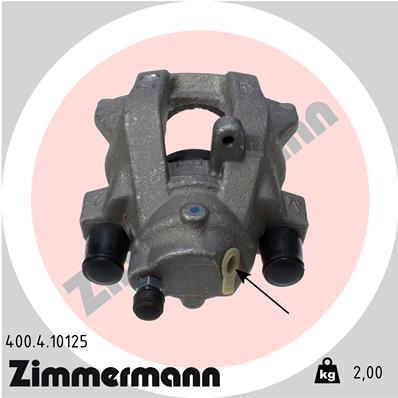 ZIMMERMANN 400.4.10125 Pinza freno