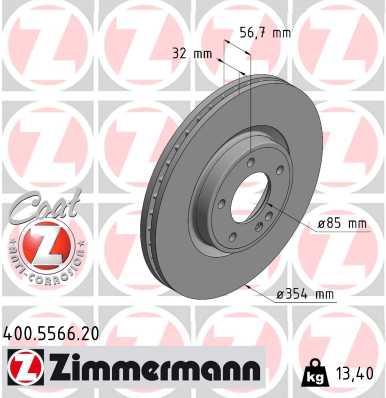ZIMMERMANN 400.5566.20 COAT...