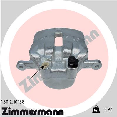 ZIMMERMANN 430.2.10138 Pinza freno