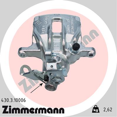 ZIMMERMANN 430.3.10006 Pinza freno-Pinza freno-Ricambi Euro