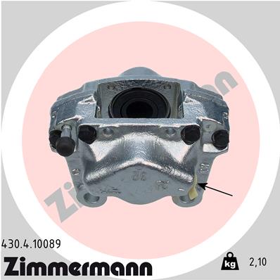 ZIMMERMANN 430.4.10089 Pinza freno-Pinza freno-Ricambi Euro