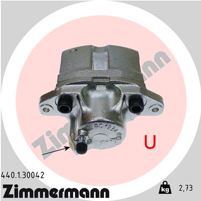 ZIMMERMANN 440.1.30042 Pinza freno-Pinza freno-Ricambi Euro