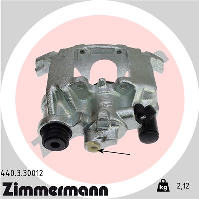 ZIMMERMANN 440.3.30012 Pinza freno-Pinza freno-Ricambi Euro