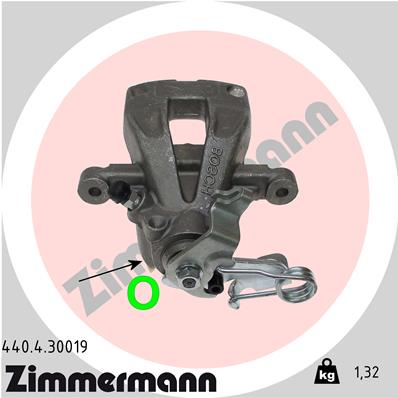 ZIMMERMANN 440.4.30019 Pinza freno-Pinza freno-Ricambi Euro