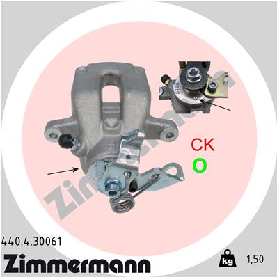 ZIMMERMANN 440.4.30061 Pinza freno-Pinza freno-Ricambi Euro