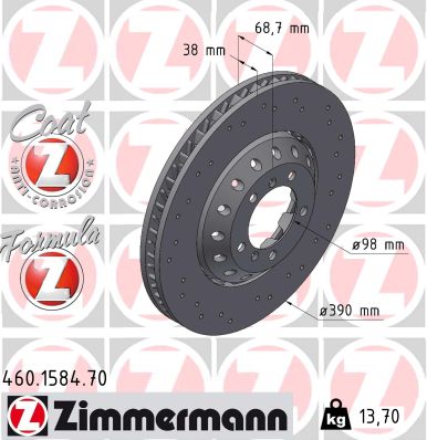 ZIMMERMANN 460.1584.70...