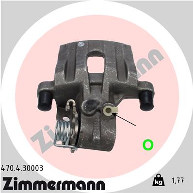 ZIMMERMANN 470.4.30003 Pinza freno