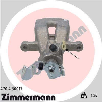 ZIMMERMANN 470.4.30017 Pinza freno