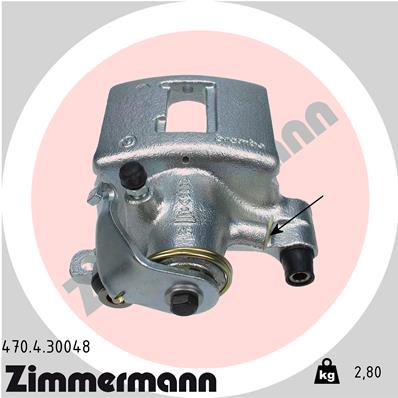 ZIMMERMANN 470.4.30048 Pinza freno