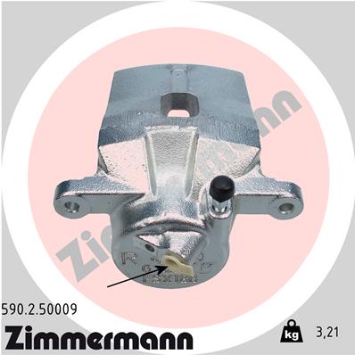 ZIMMERMANN 590.2.50009 Pinza freno