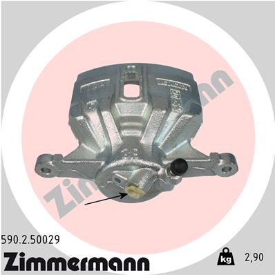 ZIMMERMANN 590.2.50029 Pinza freno-Pinza freno-Ricambi Euro