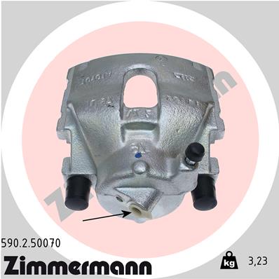 ZIMMERMANN 590.2.50070 Pinza freno-Pinza freno-Ricambi Euro