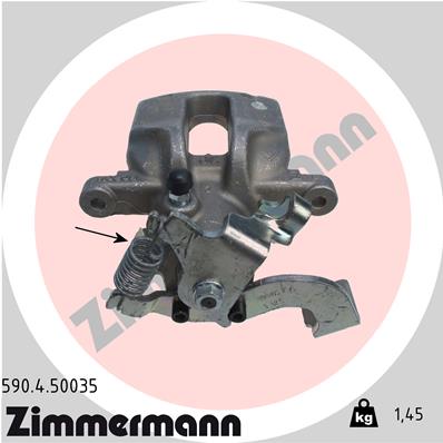 ZIMMERMANN 590.4.50035 Pinza freno