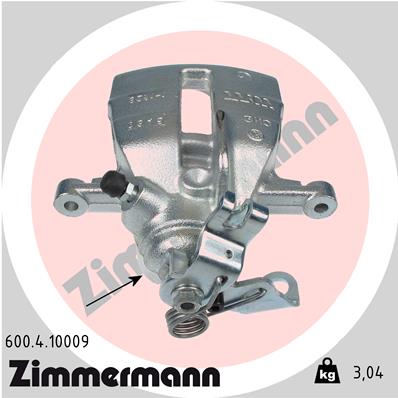 ZIMMERMANN 600.4.10009 Pinza freno