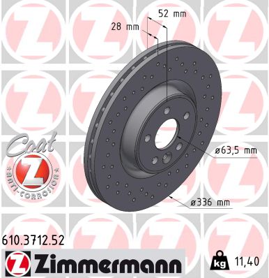 ZIMMERMANN 610.3712.52...