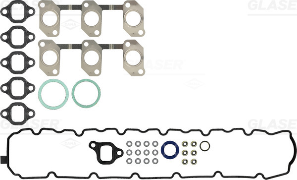 GLASER D83289-00 Σετ στεγανοπ., κυλινδροκεφαλή for TOYOTA