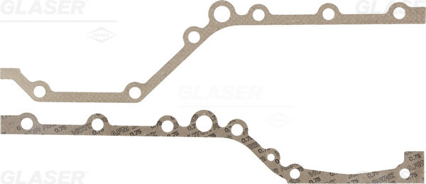 GLASER Z38481-00 Gasket Kit, timing case for DRÖGMÖLLER MERCEDES-BENZ NEOPLAN PADANE SETRA
