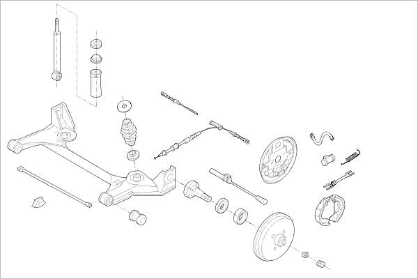 DELPHI OE-OPEL-000016181-R Wheel Suspension for OPEL