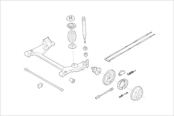 DELPHI OE-OPEL-000003878-R Wheel Suspension for OPEL