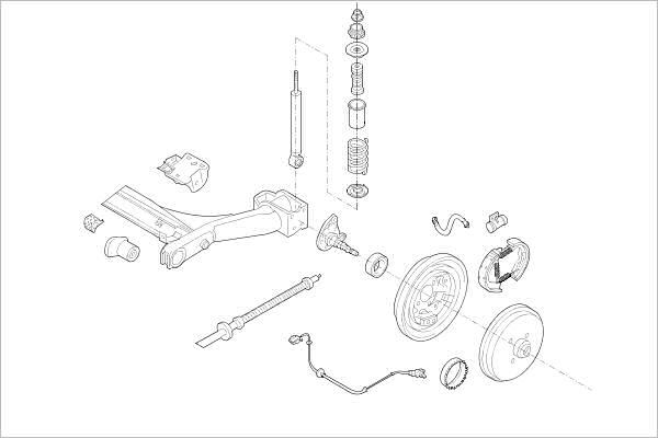 DELPHI OE-VW-000003929-R Wheel Suspension for VW
