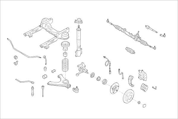 DELPHI OE-FORD-000008765-F Wheel Suspension for FORD