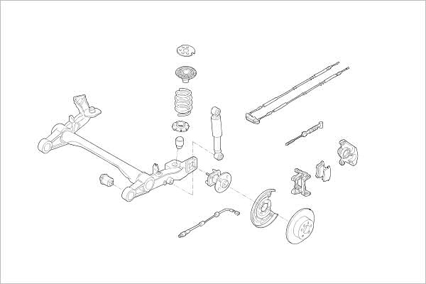 DELPHI OE-OPEL-000015756-R Wheel Suspension for OPEL