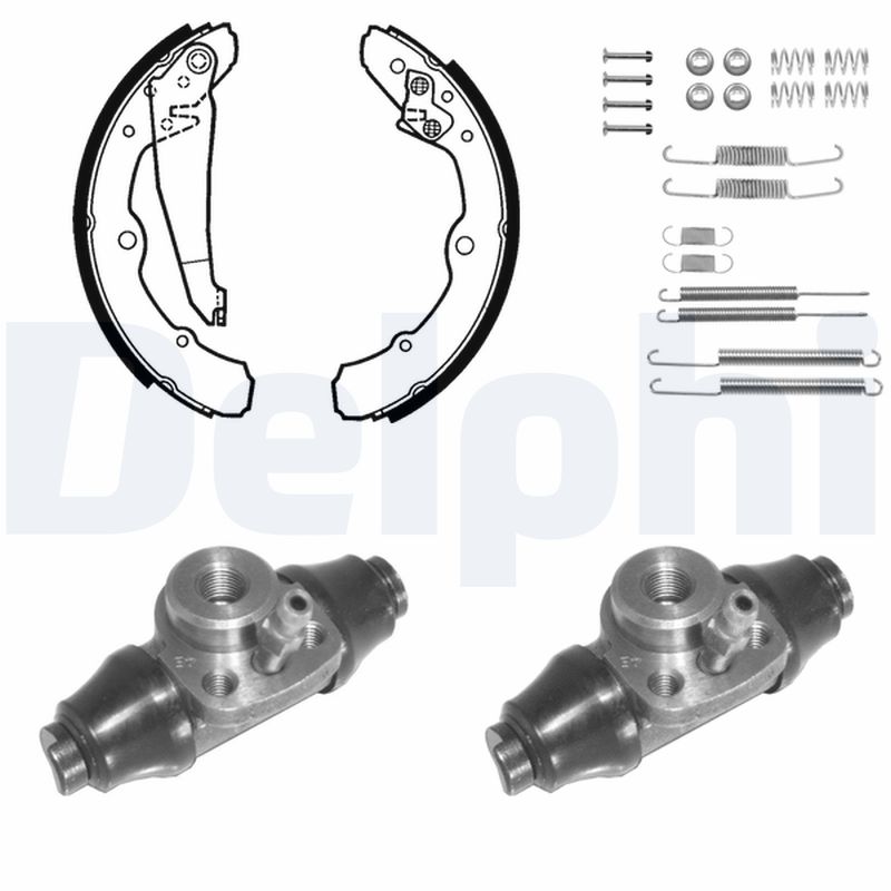 DELPHI 883 Kit ganasce freno-Kit ganasce freno-Ricambi Euro