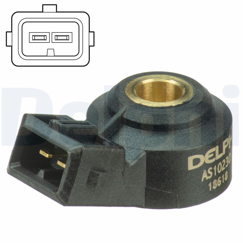 DELPHI AS10230 Sensore di detonazione-Sensore di detonazione-Ricambi Euro