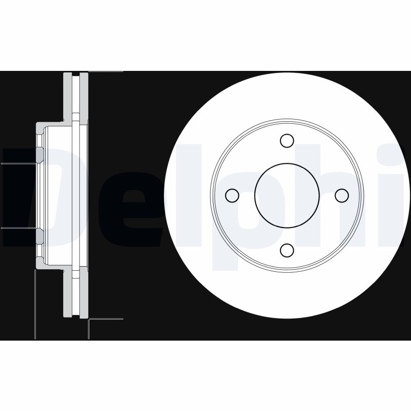 DELPHI BG4651C Discofreno