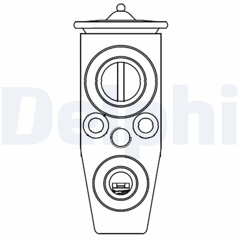 DELPHI CB1007V Valvola ad espansione, Climatizzatore-Valvola ad espansione, Climatizzatore-Ricambi Euro