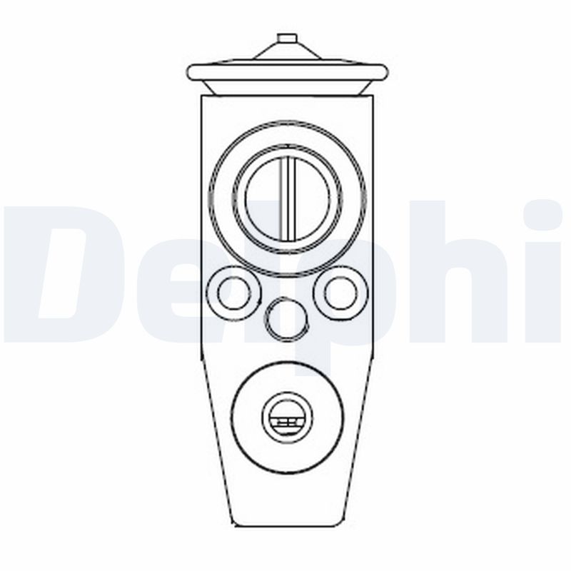 DELPHI CB1011V Valvola ad espansione, Climatizzatore-Valvola ad espansione, Climatizzatore-Ricambi Euro