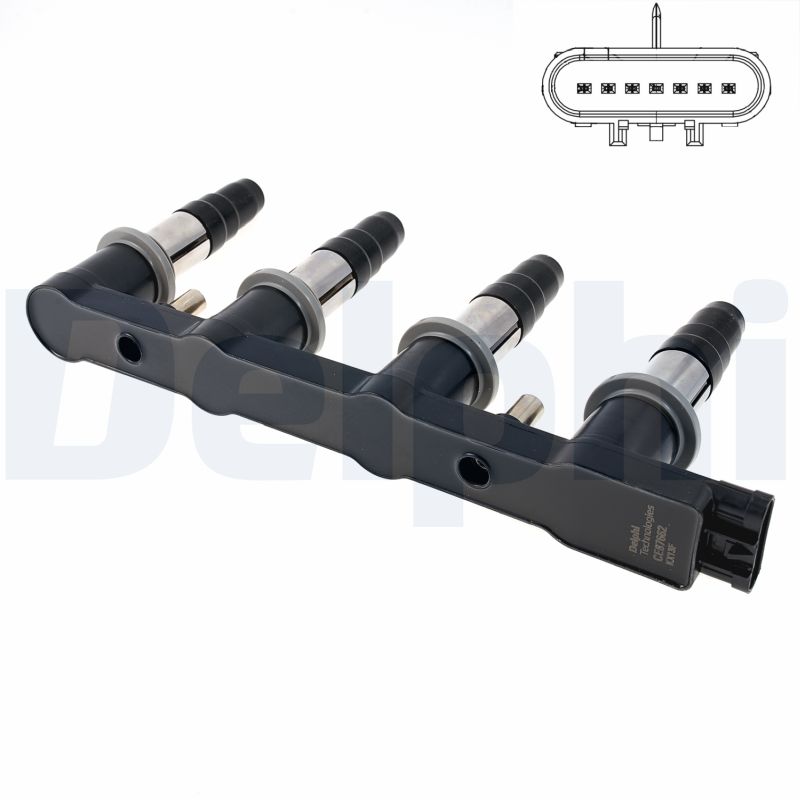 DELPHI CE87662-12B1A Bobina...