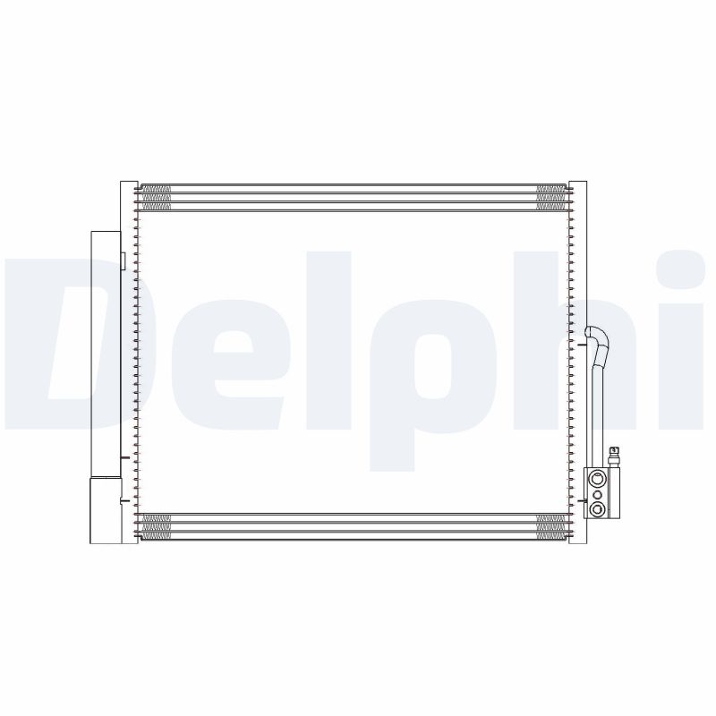 DELPHI CF20294 Condensatore, Climatizzatore-Condensatore, Climatizzatore-Ricambi Euro