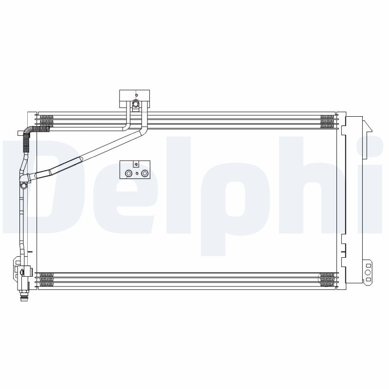 DELPHI CF20309 Condensatore, Climatizzatore-Condensatore, Climatizzatore-Ricambi Euro