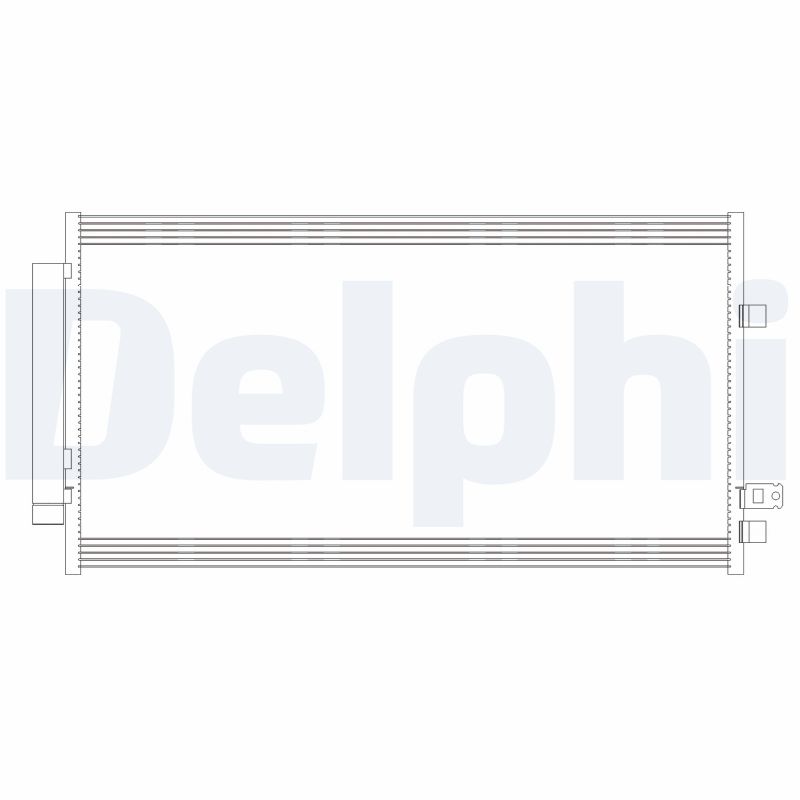 DELPHI CF20382 Condensatore, Climatizzatore-Condensatore, Climatizzatore-Ricambi Euro
