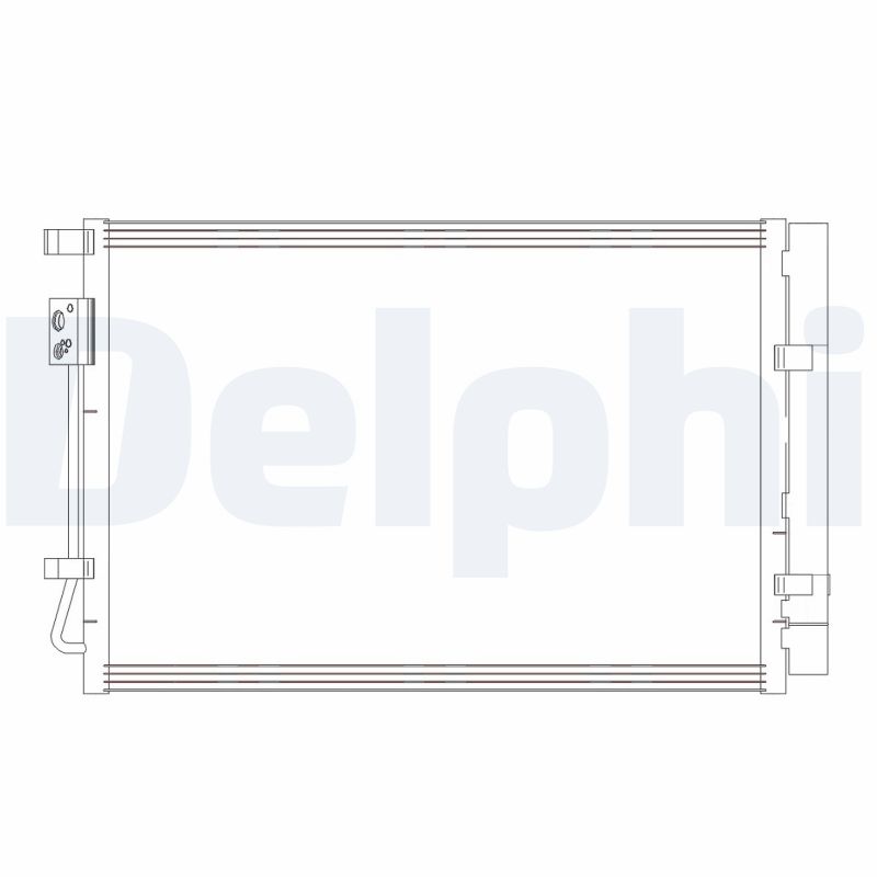 DELPHI CF20414 Condensatore, Climatizzatore