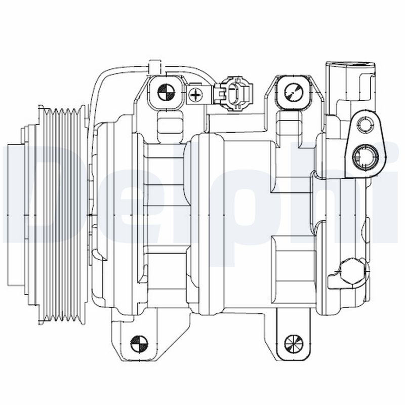 Compressor, air conditioning