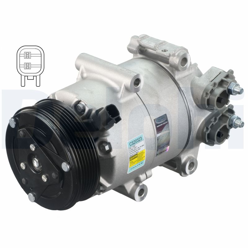 DELPHI CS20323 Compressore, Climatizzatore-Compressore, Climatizzatore-Ricambi Euro