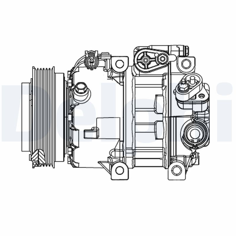 DELPHI CS20415 Compressore, Climatizzatore