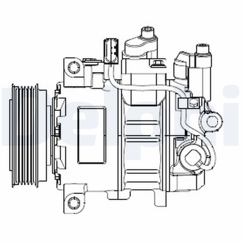 DELPHI CS20474 Compressore, Climatizzatore-Compressore, Climatizzatore-Ricambi Euro