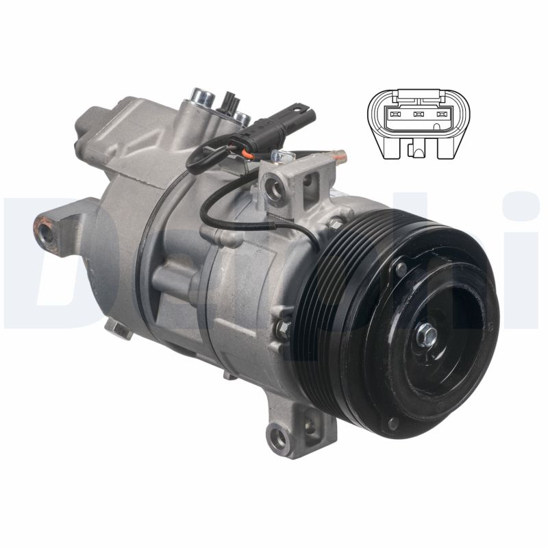 DELPHI CS20498 Compressore, Climatizzatore