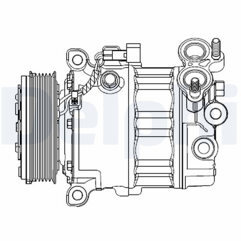 DELPHI CS20512 Compressore, Climatizzatore