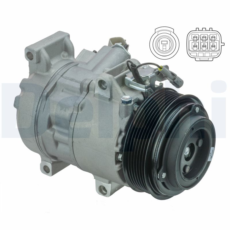 DELPHI CS20513 Compressore, Climatizzatore-Compressore, Climatizzatore-Ricambi Euro