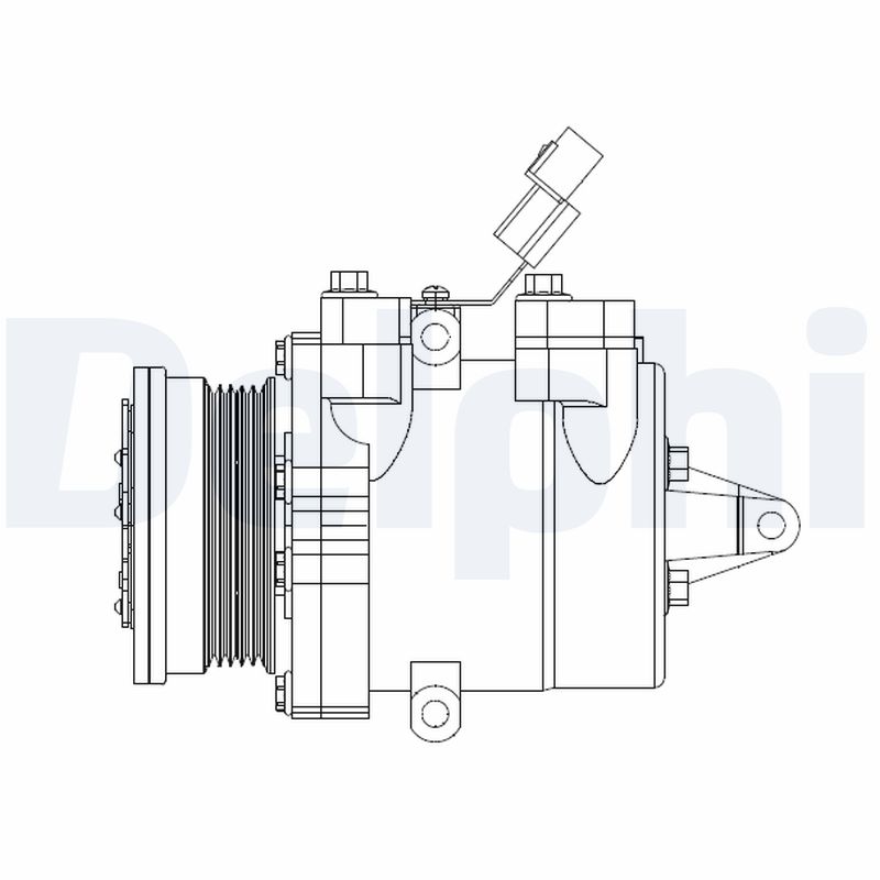DELPHI CS20534 Compressore, Climatizzatore-Compressore, Climatizzatore-Ricambi Euro