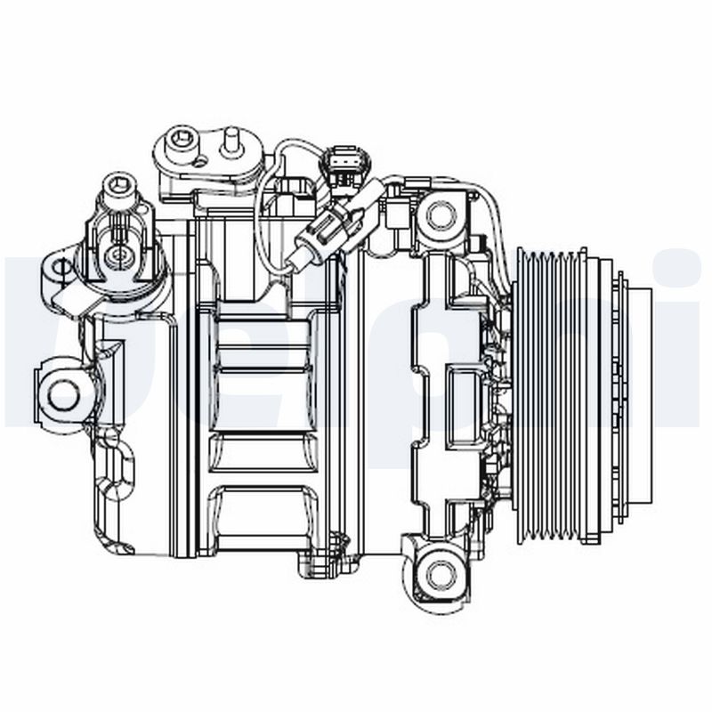DELPHI CS20547 Compressore, Climatizzatore-Compressore, Climatizzatore-Ricambi Euro