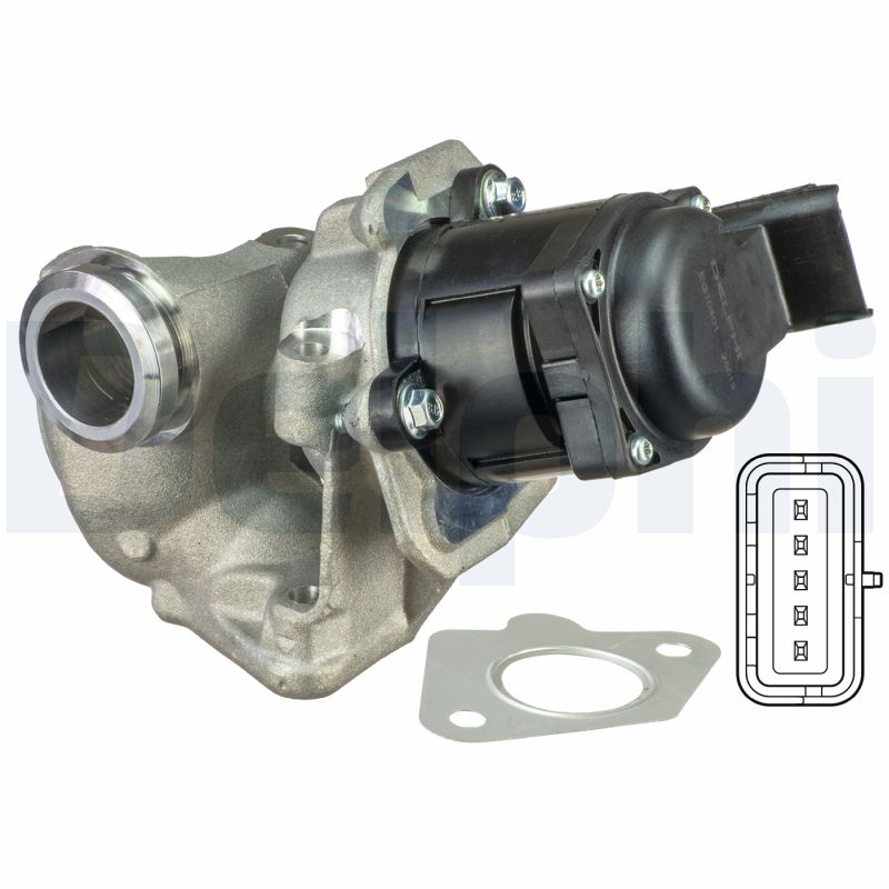 DELPHI EG10401-12B1 Valvola ricircolo gas scarico-EGR