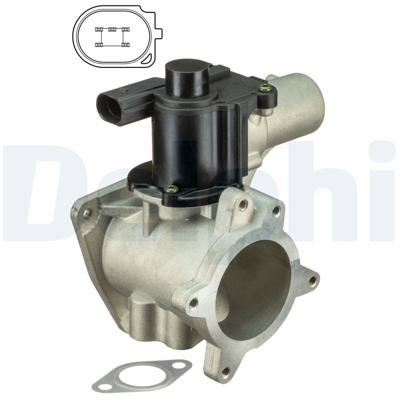 DELPHI EG10446-12B1 Valvola ricircolo gas scarico-EGR