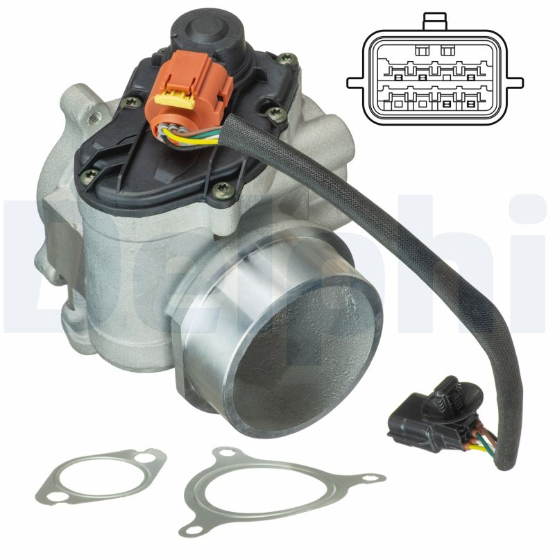 DELPHI EG10461-12B1 Valvola ricircolo gas scarico-EGR