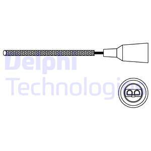 DELPHI ES10671-12B1 Sonda lambda-Sonda lambda-Ricambi Euro